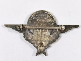 Frankreich nach 1945, Metallabzeichen/Badge, Fallschirmjäger/Parachutiste, Drago/Paris/Romainville