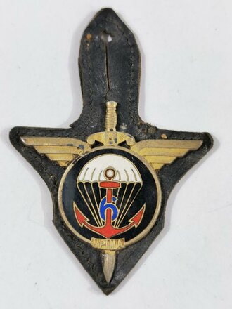 Frankreich nach 1945, Brustanhänger, Fallschirmjäger,  6° Régiment Parachutiste d Infanterie de Marine