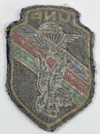 Frankreich nach 1945, Stoffabzeichen,"UNP" LUnion Nationale des Parachutistes, Fallschirmjäger