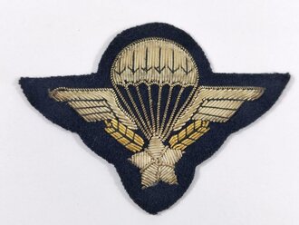 Frankreich WWII/Indochina, Stoffabzeichen/Patch, Fallschirmjäger/Parachutiste, ca. 9 x 6,5 cm