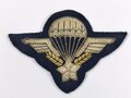 Frankreich WWII/Indochina, Stoffabzeichen/Patch, Fallschirmjäger/Parachutiste, ca. 9 x 6,5 cm