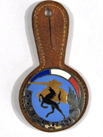 Frankreich nach 1945, Metallabzeichen/Badge, 55° Compagnie Légère de Réparation du Matériel, Drago/Paris