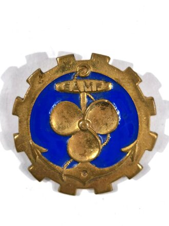 Frankreich nach 1945, Metallabzeichen/Badge, "EAMF", Augis/Lyon