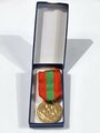 Frankreich nach 1945,  Médaille de la Famille Française de la République Française, mit Etui