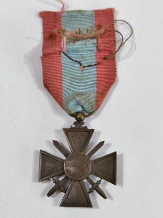 Frankreich, Croix de Guerre, "Theatres D Operation Exterieurs", mit Bronze Stern