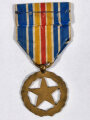 Frankreich 1. Weltkrieg, Médaille des blessés de guerre, erste Version, mit Band, ca. 3 cm