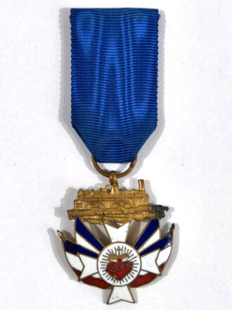 Frankreich, Medaille Association Catholique des Cheminots...
