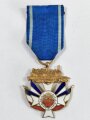 Frankreich, Medaille Association Catholique des Cheminots Train SNCF, Eisenbahn, mit Band, ca. 3,5 cm, guter Zustand