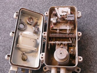 Bunkertelefon  Originallack, wohl Kriegsmarine