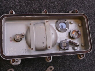 Bunkertelefon  Originallack, wohl Kriegsmarine