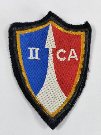 Frankreich nach 1945, Stoffabzeichen/Patch "II CA", 2. Corps dArmee