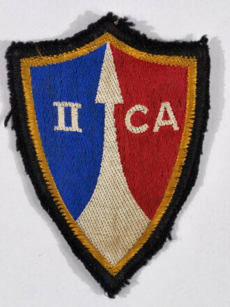 Frankreich nach 1945, Stoffabzeichen/Patch "II CA",  2. Corps dArmee