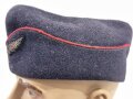 Frankreich WWII/Indochina, Schiffchen/Bonnet für Kolonialtruppen, Infanterie, Blau/Rot, gebraucht