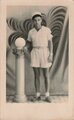 Frankreich nach 1945, Fremdenlegion/Legion Etranger, 3 Fotografien eines Deutschen Soldaten i.d. Fremdenlegion, Postkartenformat, s/w und koloriert, guter Zustand