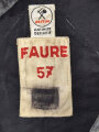Frankreich nach 1945, Barett in Blau mit Abzeichen, Gr. 57, Spahis, Speyer, gebraucht