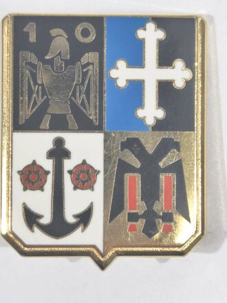 Frankreich nach 1945, Metallabzeichen, Spahis, Kolonialtruppen, Speyer, Bertrand/Paris, neuwertig