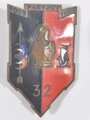Frankreich nach 1945, Metallabzeichen, Spahis, Kolonialtruppen, Mardini/Paris, gebraucht