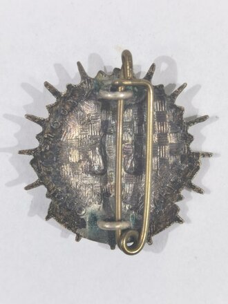 Frankreich nach 1945, Metallabzeichen, 2ème Régiment de Cuirassiers "Nec Pluribus Impar", Drago/Paris, gebraucht