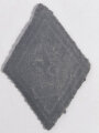 Frankreich nach 1945, Stoffabzeichen/Kragenspiegel "32", Spahis, Kolonialtruppe, gebraucht