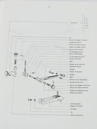 Frankreich nach 1945, Dienstvorschrift, Fusil a Repetition Calibre de 7,5mm, Modele F1 - Version A/B, Ecole Superieure et dApplication du Materiel (ESAM), 1986, 48 Seiten, DIN A4, gebraucht