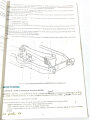 Frankreich nach 1945, Dienstvorschrift, Le Canon Mitrailleur de 20mm, Ecole National Technique des Sous-Officiers dActive (ENTSOA), 74 Seiten, DIN A4, gebraucht