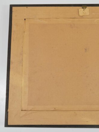 Frankreich WWII, "Diplome du Combatant 1939-1945" mit Orden, 72. Regiment dInfanterie, "Campagne Ligne Maginot", Maginotlinie, ca. 43 x 51 x 3 cm, mit Rahmen, guter Zustand