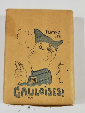 Frankreich WWII, Päckchen Zigaretten "20...