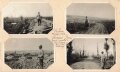Frankreich 1. Weltkrieg Verdun, datiert Februar 1916, 4 Aufnahmen eines französischen Generals?, Fotos ca. 6,5 x 4,5 cm, Passepartout ca. 9,5 x 15 cm, guter Zustand