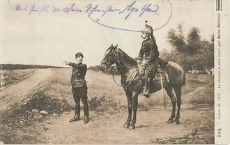 Frankreich 1. Weltkrieg, Fotopostkarte,  gelaufen, 9 x 14 cm