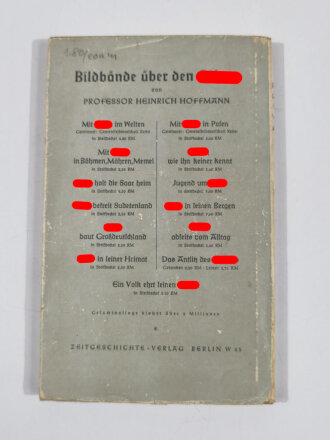 "Großdeutsche Pioniere im Kampf", Fritz Fillies, 1941, 107 Seiten, DIN A5, gebraucht