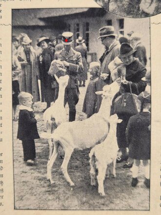 Vobachs Familienhilfe "Künstler aus der SS stellen sich vor - Porzellanmanufaktur Allach", Heft 15, 1939, DIN A4, gebraucht