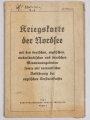 "Kriegskarte der Nordsee", genehmigt v. Oberkommando der Kriegsmarine, 1:3.350.00, Wien 1940, ca. 46 x 62, gefaltet, gebraucht
