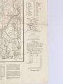 Ostpommern, Truppenkarte 1:25.000, "Neblin", mit eingezeichneter Hauptkampflinie, Panzergrenadier-Regiment 59, Reichsamt für Landesaufnahme 1940, 60 x 57 cm