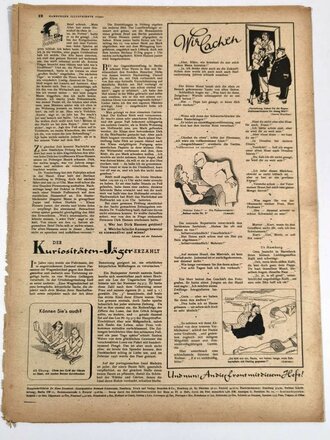 Hamburger Illustrierte "Kampf gegen Sumpf Wasser Schilf", Nr. 27, 3. Juli 1943