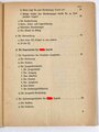 "Dienstvorschrift der Hiltlerjugend. Dienstvorschrift über den Jungvolkdienst", hrsg. v. der Reichjugendführung am 1.2. 1938, 67 Seiten, gebraucht, DIN A5