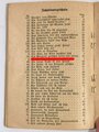 "Soldaten-Liederbuch für Niedersachsens Söhne", Heimatbund Niedersachsen/Bund Hannoversche Kaufleute, 1914, 2. Auflage, 61 Seiten, DIN A7, gebraucht