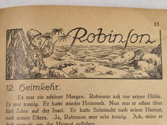 HJ/DJ, "Die Quelle - Monatsschrift für Taubstumme", 1935, 24 Seiten, DIN A5, gebraucht, letzte Seite klebt z.T. an Einband fest