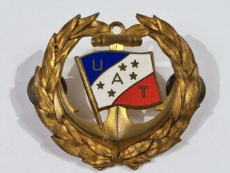 Frankreich nach 1945, Metallabzeichen "UAT",...