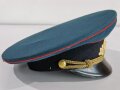 Russland, Kalter Krieg, Sowjetunion, Schirmmütze eines Offiziers, gebraucht, Größe 53 