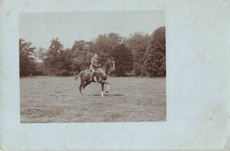 Foto im Postkartenformart, König Wilhelm II. von...