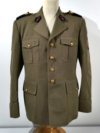 Frankreich nach 1945, Marine Commando, Uniformjacke, Gr. 102/84 C, datiert 1989, Hersteller Mageco/Villefranche, gebraucht