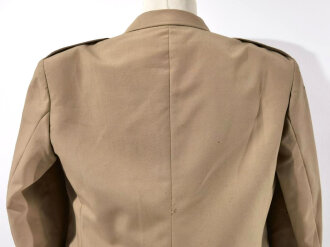 Frankreich nach 1945, Uniformjacke, Gr. 98.92 C PM, datiert 1968, Hersteller Ugeco/Nantes, gebraucht, fleckig, ohne Knöpfe