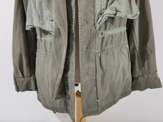 Frankreich nach 1945, Feldjacke, Veste M64, Gr. 88 C, datiert 1980, gebraucht