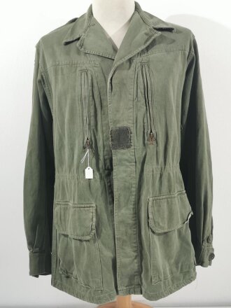 Frankreich nach 1945, Feldjacke, Veste M64 "S.C.E.C.A.M. Paris 1965", gebraucht