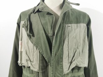 Frankreich nach 1945, Feldjacke, Veste M64 "S.C.E.C.A.M. Paris 1965", gebraucht