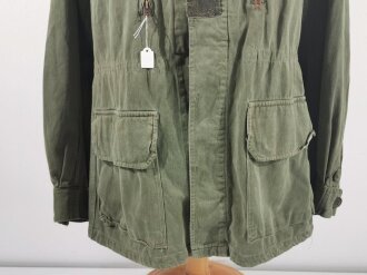 Frankreich nach 1945, Feldjacke, Veste M64 "S.C.E.C.A.M. Paris 1965", gebraucht