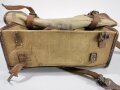 Frankreich vor 1918, Rucksack/Tornister/Havresack, Stempel "P14A", gebraucht, ca, 26 x 32 x 14 cm