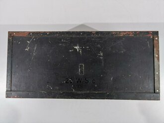 20 Watt Sender g ( 20 W.S.c ) datiert 1940, Originallack, Funktion nicht geprüft