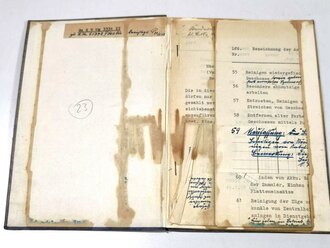 M.Dv.Nr. 624 " Schutzbekleidung und ihre Verwendung im Bereich der Kriegsmarine" Berlin 1940 mit 60 Seiten