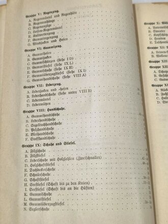 M.Dv.Nr. 624 " Schutzbekleidung und ihre Verwendung im Bereich der Kriegsmarine" Berlin 1940 mit 60 Seiten